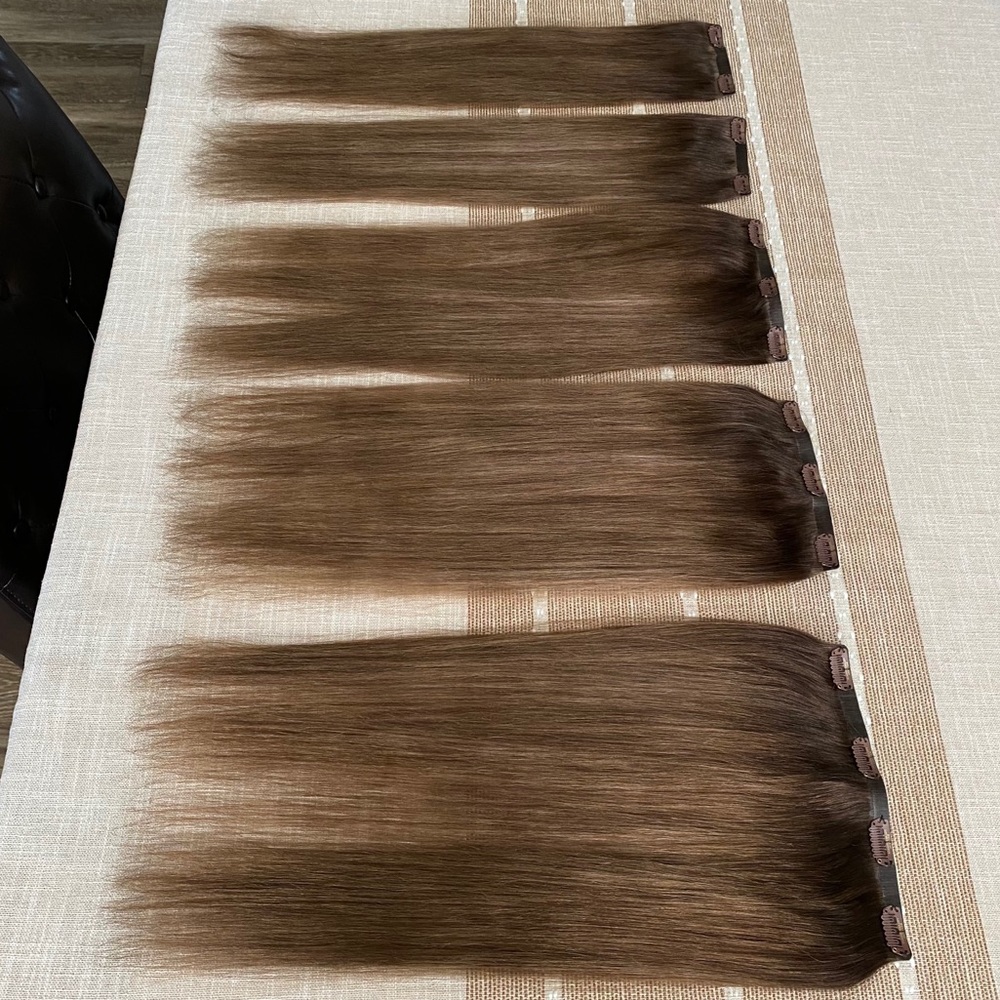 BELLAMI Silk Seam 140g 18" Hair Extensions Brown